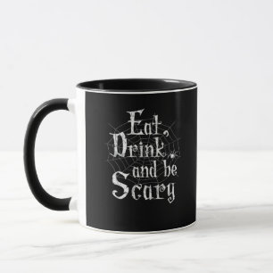 Eet, drink en wees eng Halloween Mok