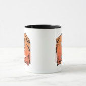 Eet, drink en wees eng Halloween-ontwerp creatieve Mok (Midden)