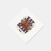 Eet, drink en wees eng Halloween-ontwerp creatieve Servet (Hoek)