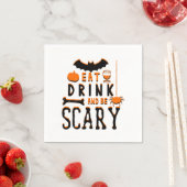 eet drink en wees eng halloween servet (Insitu)