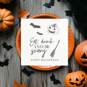 Eet Drink en wees eng | Happy Halloween Servet