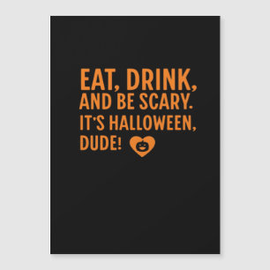 Eet, drink en wees eng, het is Halloween herfst