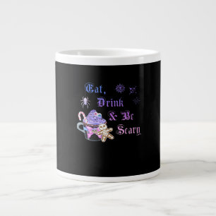 Eet, drink en wees eng Hexmas Cool unieke stijl Grote Koffiekop