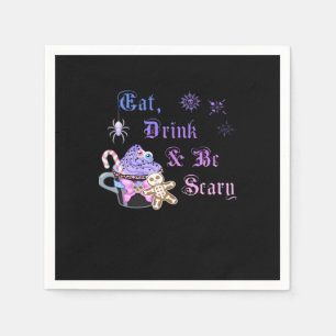Eet, drink en wees eng Hexmas Cool unieke stijl Servet