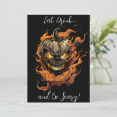 Eet, Drink en Wees eng! Kaart (Staand voorkant)