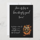 Eet, Drink en Wees eng! Kaart (Achterkant)