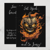 Eet, Drink en Wees eng! Kaart (Voorkant / Achterkant)