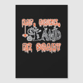 Eet, drink en wees eng klassiek creatief casual (Voorkant)