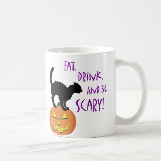 Eet, Drink en wees eng! Koffiemok (Rechts)