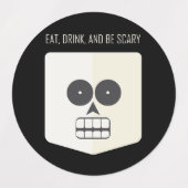 Eet, Drink, En Wees Eng Labels (Design 1)