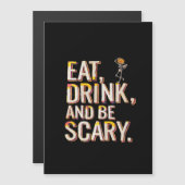 Eet, drink en wees eng Minimaal schoon (Voorkant / Achterkant)