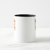 Eet, Drink En Wees Eng Minimalistisch Schoon Mok (Midden)
