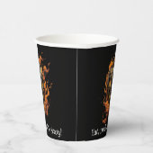 Eet, Drink en wees eng! Papieren Bekers (Rechts)