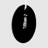 Eet, drink en wees eng trendy grafisch ontwerp ornament (voorkant)