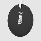 Eet, drink en wees eng trendy grafisch ontwerp ornament (voorkant)