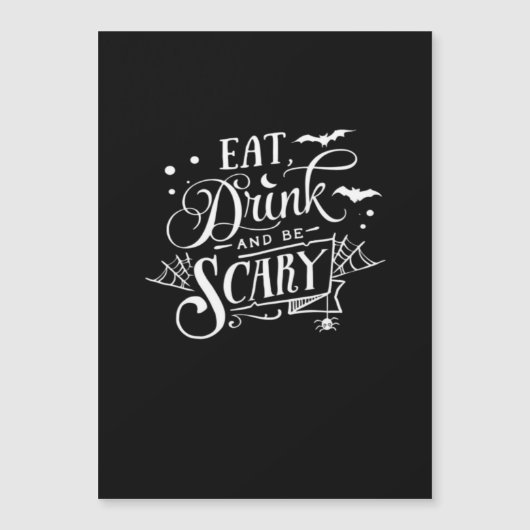 Eet, drink en wees eng uniek en cool (Voorkant)