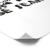 Eet, drink en wees eng, unieke esthetiek poster (Hoek)
