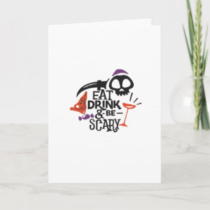 Eet, Drink En Wees Eng Vintage Grafisch Kaart