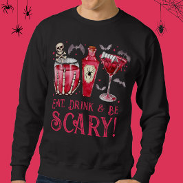 Eet, Drink en wees enge Halloween cocktails Trui