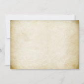 Eet drink en wees getrouwd typografie bruiloft uit kaart (Achterkant)