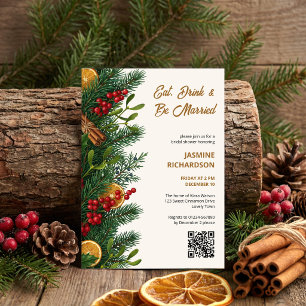 Eet, Drink en Wees Getrouwd Winter Kruiden Botanis Kaart