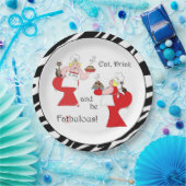 "Eet, Drink en wees geweldig!" Papieren Bordje (Feest)