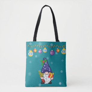 Eet Drink en wees Gnomie Tote Bag