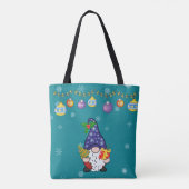 Eet Drink en wees Gnomie Tote Bag (Achterkant)