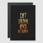 Eet, Drink En Wees Grappig En Trendy Schrikbarend (Voorkant / Achterkant)