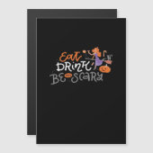Eet, drink en wees grappig eng Halloween (Voorkant / Achterkant)