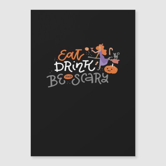 Eet, drink en wees grappig eng Halloween (Voorkant)