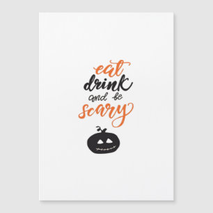 Eet, drink en wees grappig eng Halloween