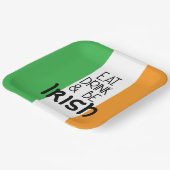 Eet drink en wees Irish Paper Bord (Gebogen)