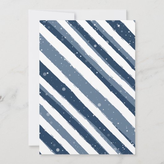 Eet, Drink en wees lelijk! Lelijke trui kerstfeest Kaart (Achterkant)