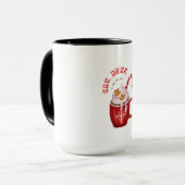 Eet, Drink en wees lief! Mok (Voorkant links)