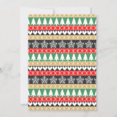 Eet, Drink en wees lomp zalig kerstfeest Kaart (Achterkant)