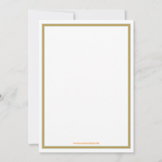 Eet, Drink en wees lui op een zomerfeest Kaart (Achterkant)