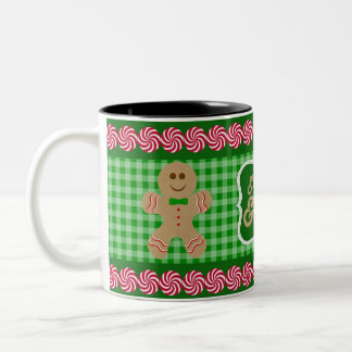 Eet, Drink en wees Merry Green Gingerbrood Mok