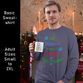 Eet, Drink en wees Merry, kerstfeestdag, ZSSPG Trui