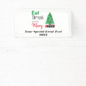 Eet, Drink en wees Merry Spandoek (Insitu)