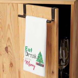 Eet, Drink en wees Merry Theedoek