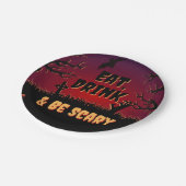 Eet, Drink en wees schitterend Bord van halloween (Gekanteld)