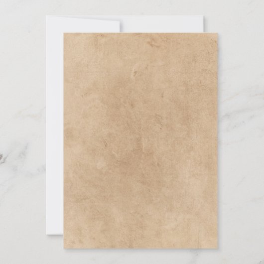 Eet drink en wees spookachtig Halloween feest Kaart (Achterkant)