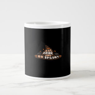 Eet, drink en wees spooky Essentiële vintage stijl Grote Koffiekop