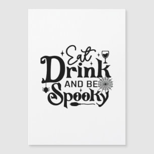 Eet, drink en wees spooky retro klassieker