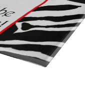 "Eet, Drink en wees verbluffend!" Snijplank (Hoek)