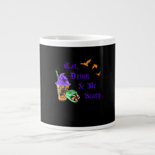 Eet, Drink En Wees Vreselijk Halloween Minimaal Sc Grote Koffiekop
