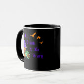 Eet, Drink En Wees Vreselijk Halloween Minimaal Sc Mok (Voorkant links)