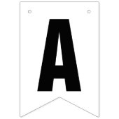 EET DRINK EN WEES VROLIJK BRUILOFT DECOR VLAGGETJES (Tweede vlag)