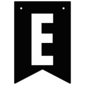 EET DRINK EN WEES VROLIJK BRUILOFT DECOR VLAGGETJES (Eerste vlag)